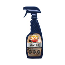 303 Automotive Leather 3-in-1 Complete Care - квік-детейлер для шкіри салону, 473 мл