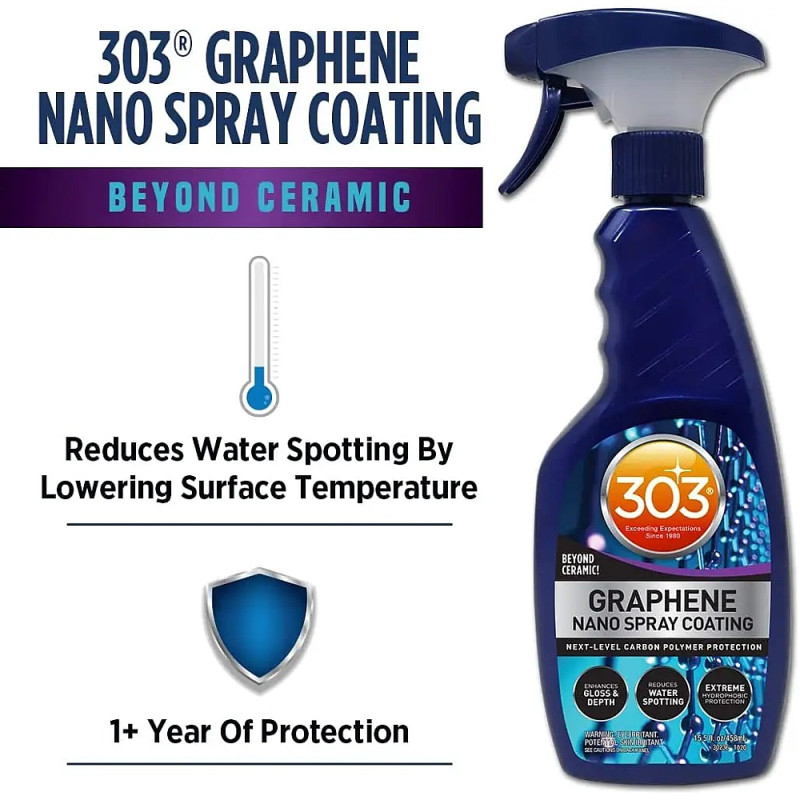 Графеновий спрей-силант 303 Graphene Nano Spray Coating, 473 мл