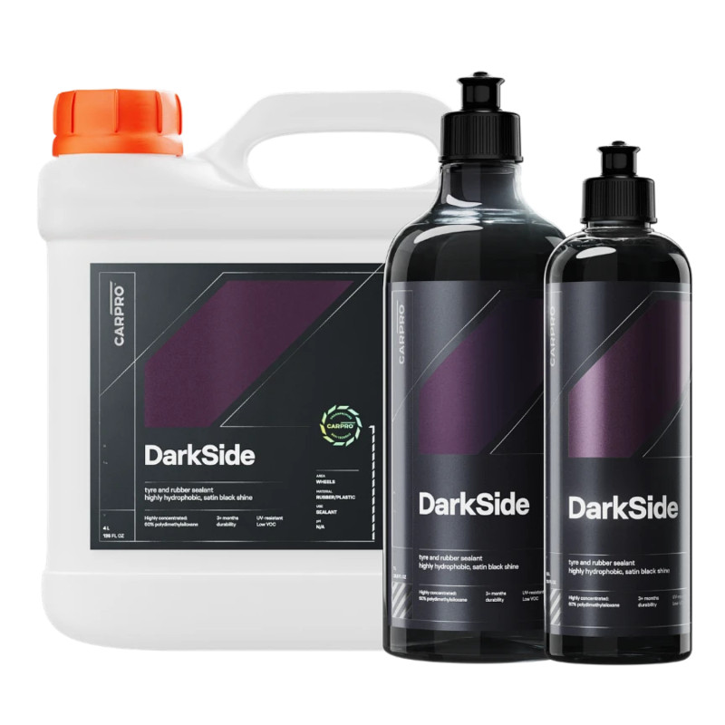 Полімерне чорніння для шин CarPro DarkSide, 500 мл