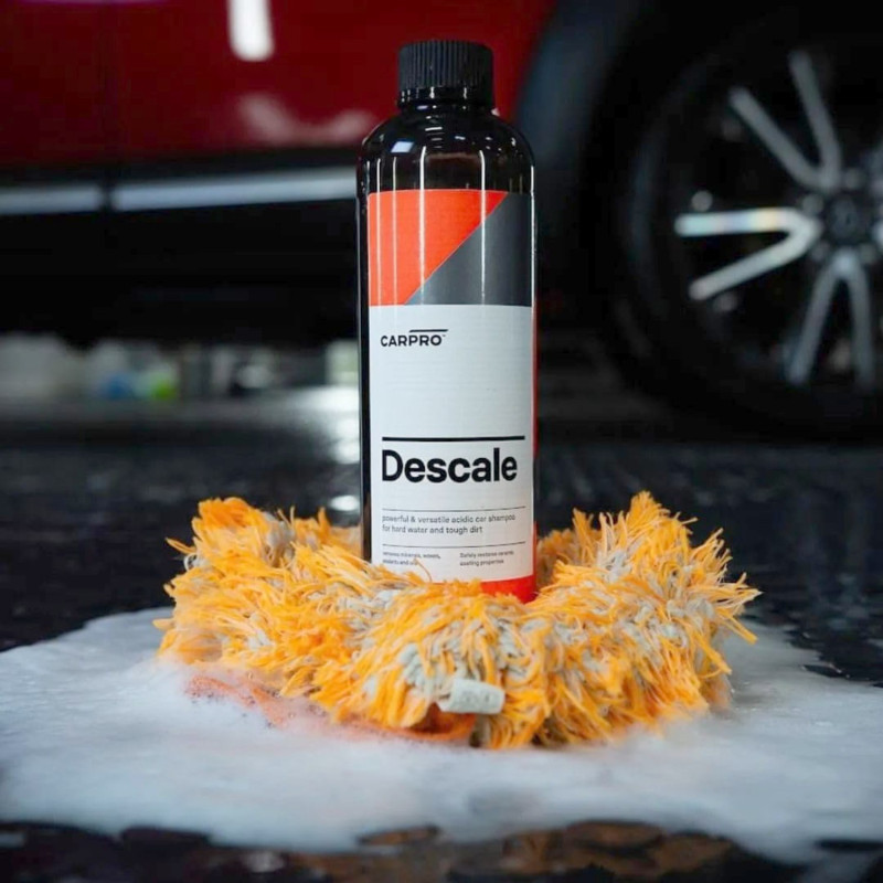 Кислотний автошампунь CarPro Descale, концентрат від вапняного нальоту 500 мл