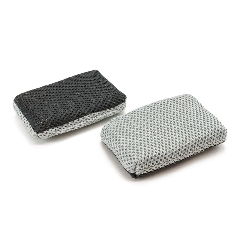 Автоскраб-губка Autofiber Holey Clay Sponge Perforated Decon Sponge, Fine Grade 2 шт 13x9 см