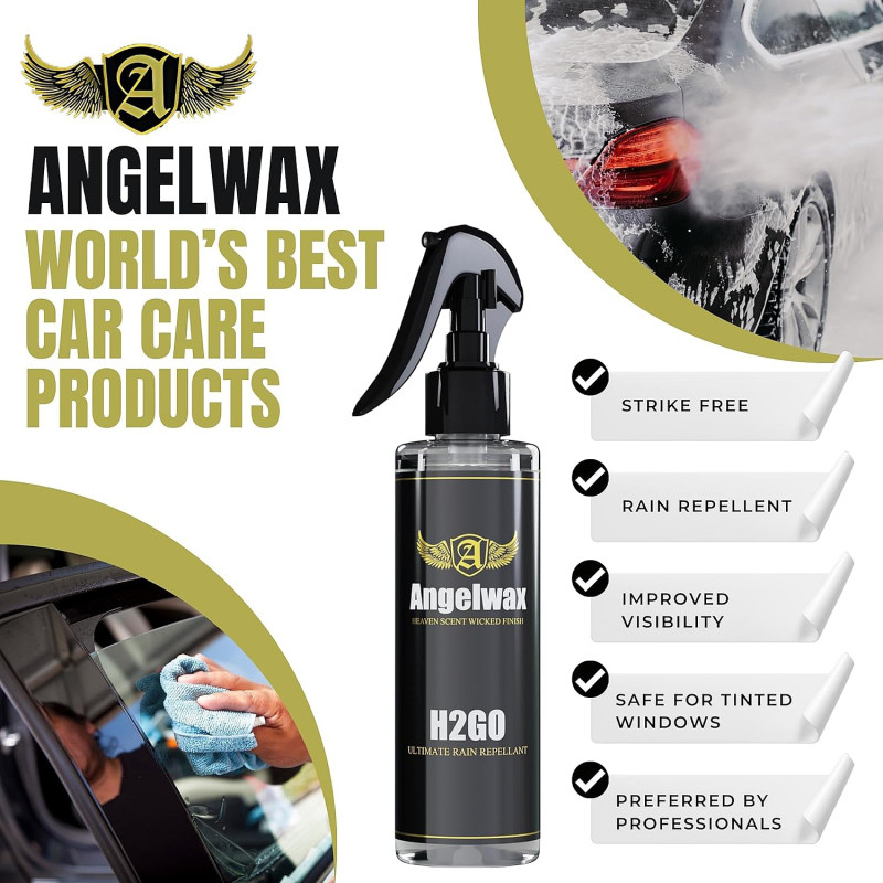 Антидощ для скла авто Angelwax H2GO Rain Repellent, 100 мл