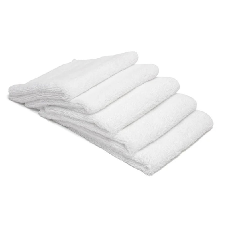 Двостороння мікрофібра Autofiber Elite Edgeless Detailing Towel White, 40x40 см