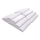 Двостороння мікрофібра Autofiber Elite Edgeless Detailing Towel White, 40x40 см