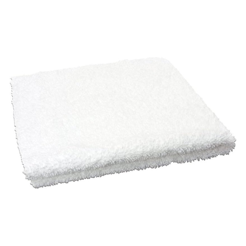 Двостороння мікрофібра Autofiber Elite Edgeless Detailing Towel White, 40x40 см