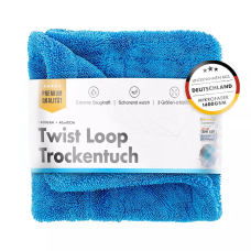 ChemicalWorkz Shark Drying Towel Blue - Рушник для сушіння авто 1400 GSM, 40х40 см (Блакитний)