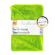 ChemicalWorkz Green Shark Twisted Towel - Рушник для сушіння авто 1400 GSM, 40х60 см (Зелений)