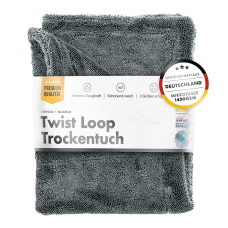 ChemicalWorkz Grey Shark Twisted Towel - Рушник для сушіння авто 1400 GSM, 50х80 см (Сірий)