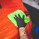 Універсальна мікрофібра The Rag Company Creature Edgeless Lime Green