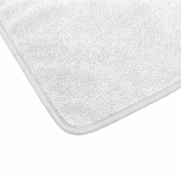 The Rag Company Premium FTW - Гібридний рушник для скла та фінішної розполіровки, 40х40, Ice Grey