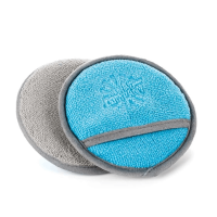 The Rag Company Ultra No Soak Round - Непромокаючий аплікатор із мікрофібри, 13 см