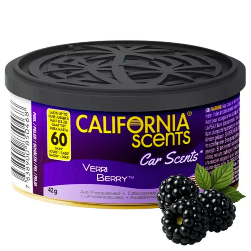 Ароматизатор для авто California Scents Verri Berry, до 60 днів