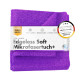 Плюшева мікрофібра ChemicalWorkz Edgeless Soft Touch Towel Violet, 40x40 см