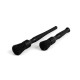 Кисть для детейлинга Detail Factory Boars Hair Detailing Brush Black, натуральная щетина кабана 25 мм