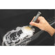 Набор кистей для детейлинга Detail Factory Boars Hair Brush Set Grey, натуральная щетина кабана 2 шт