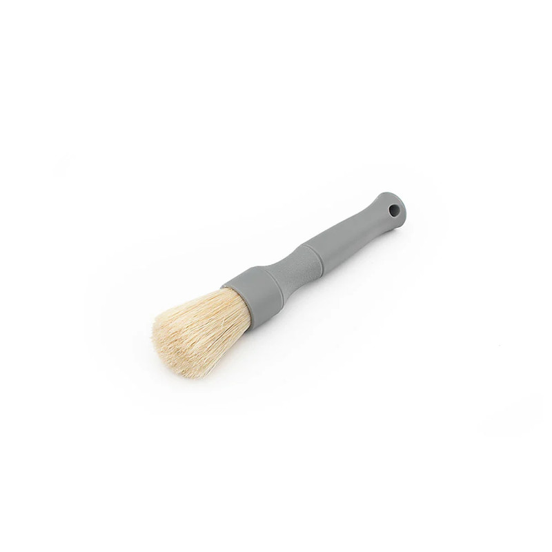 Набор кистей для детейлинга Detail Factory Boars Hair Brush Set Grey, натуральная щетина кабана 2 шт