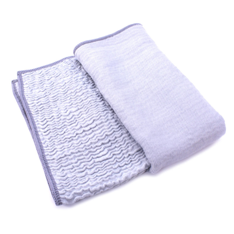 Микрофибра для стекла Detail Factory Microfiber Glass Towel, двусторонняя 70/30, 40x40 см