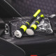 Набір ультрам'яких пензлів для детейлінгу Detail Factory TriGrip Synthetic Detailing Brushes Ectoplasm, 2 шт