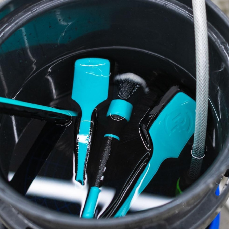  Набір ультрам'яких пензлів для детейлінгу Detail Factory TriGrip Synthetic Detailing Brushes Riptide, 2 шт