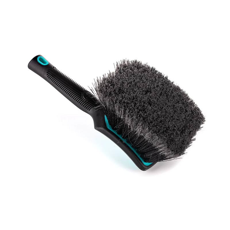 Щітка для дисків Detail Factory ProGrip Wheel Face Brush Riptide, м'яка з гумованим корпусом
