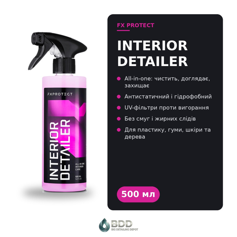 Средство для ухода за салоном авто FX Protect Interior Detailer, 500 мл