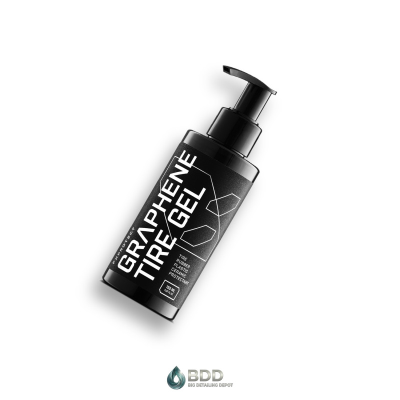 Чорнитель шин FX Protect Graphene Tire Gel, графеновий гель 150 мл