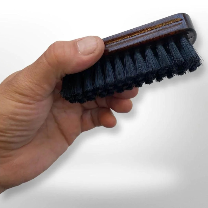 Щітка для шкіри та текстилю салону Geist Leather & Textile Cleaning Brush Medium, штучний ворс 12 см