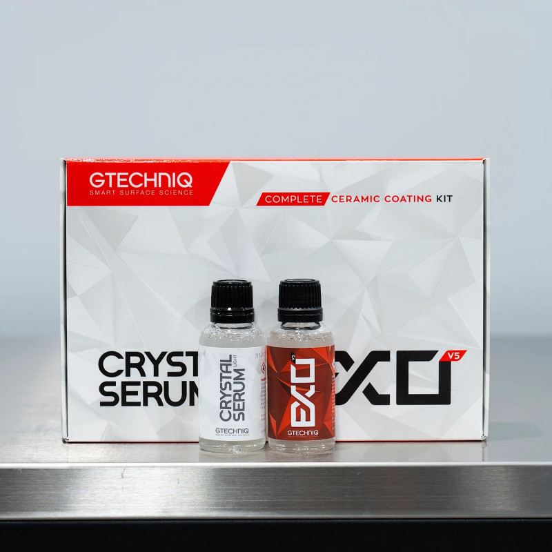 Двошарове керамічне покриття Gtechniq Crystal Serum Light + EXOv5 Kit, 2x30 мл