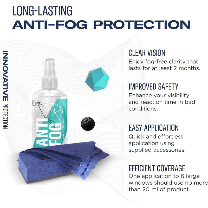 Антизапотівач для скла Gyeon Q2 AntiFog 120 мл