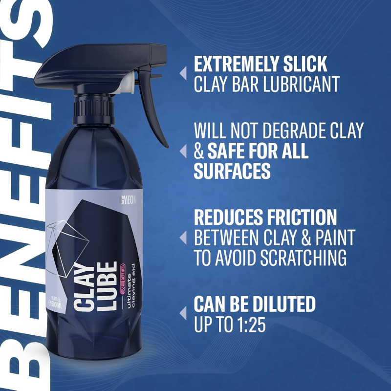 Лубрикант для глини Gyeon Q2M ClayLube Redefined, концентрат 500 мл