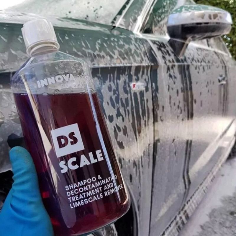 Кислотний автошампунь Innovacar DS Scale, концентрат від вапняного нальоту 1000 мл