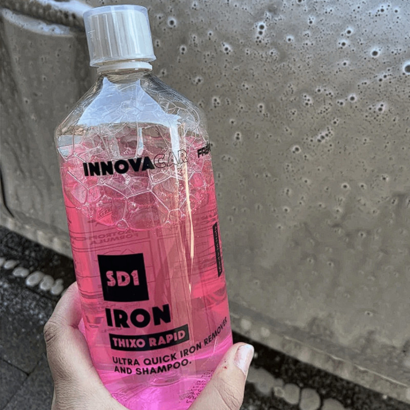 Iron remover Innovacar SD1 Iron Thixo Rapid, гелевый концентрат 1000 мл