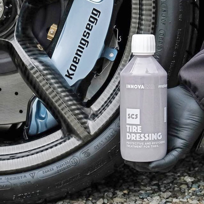 Керамическое чернение для шин Innovacar SC5 Tire Dressing, концентрат 500 мл