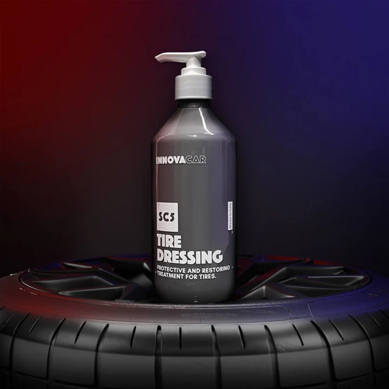 Керамическое чернение для шин Innovacar SC5 Tire Dressing, концентрат 500 мл