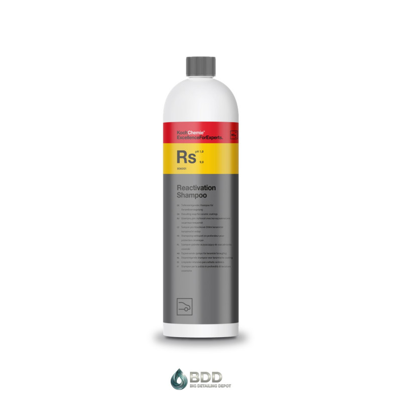Шампунь для керамического покрытия Koch Chemie Reactivation Shampoo, кислотный концентрат 1000 мл