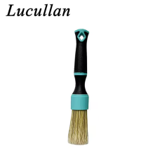 Пензель для детейлінгу Lucullan Ultra Grip Detailing Brush Small, ворс кабана 17 см