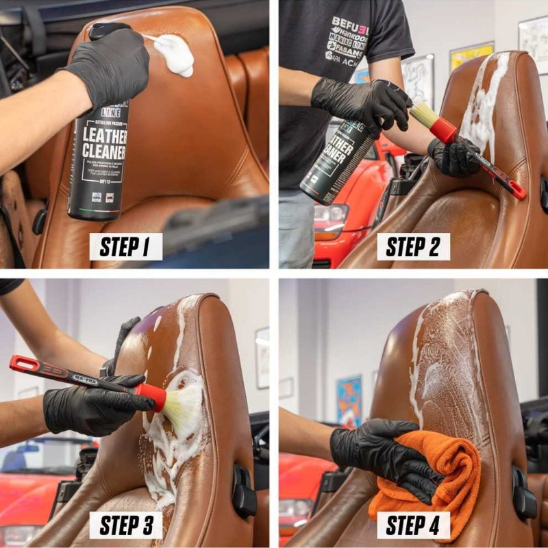 Пенный очиститель кожи салона Ma-Fra Maniac Line Leather Cleaner, 500 мл
