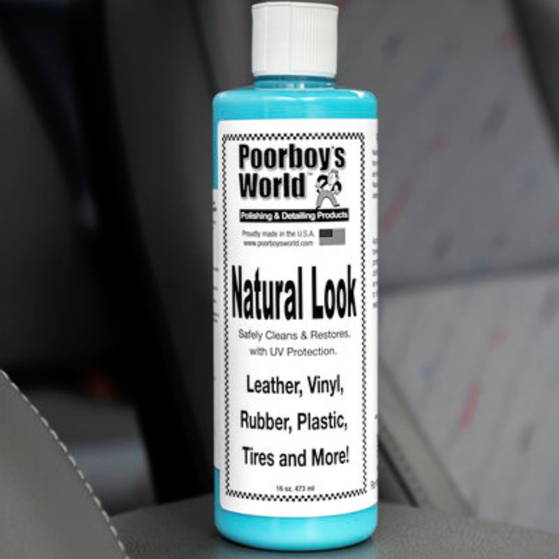 Дресинг для пластику салону Poorboy's World Natural Look Dressing, мат 473 мл