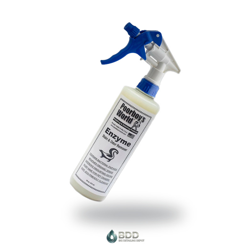 Нейтрализатор запахов в салоне Poorboy’s World Enzyme Stain & Odor Remover, 473 мл