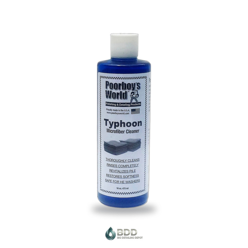 Шампунь для прання мікрофібри Poorboy’s World Typhoon Microfiber Cleaner, концентрат 473 мл