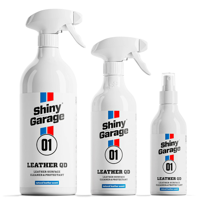 Засіб для очищення та захисту шкіри салону Shiny Garage Leather QD, 500 мл