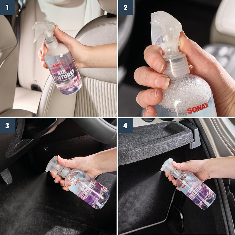 Ароматизатор для авто Sonax AirVentures Cherry Blossom + Green Tea, спрей 300 мл