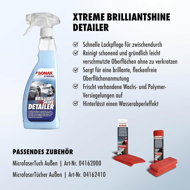 Спрей-силант для авто Sonax Brilliant Shine Detailer, 500 мл