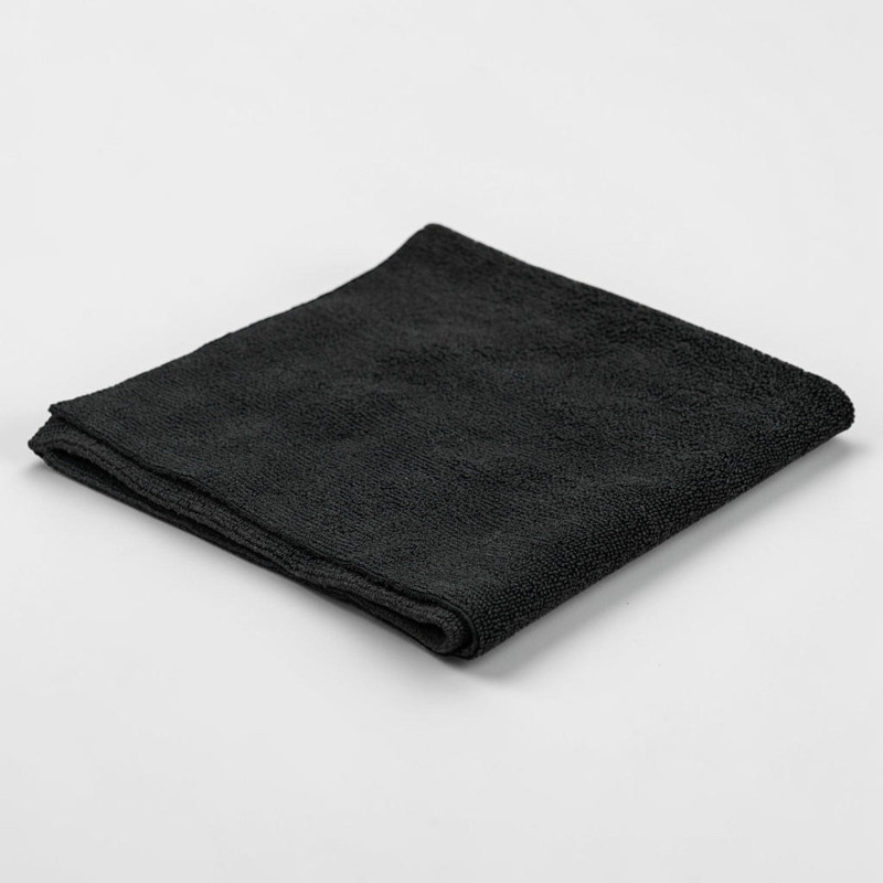 Універсальна мікрофібра для авто The Clean Garage Do It All Microfiber Towel Black, 40x40 см