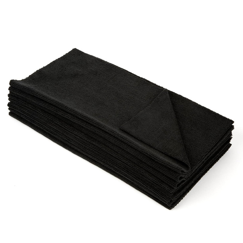 Універсальна мікрофібра для авто The Clean Garage Do It All Microfiber Towel Black, 40x40 см