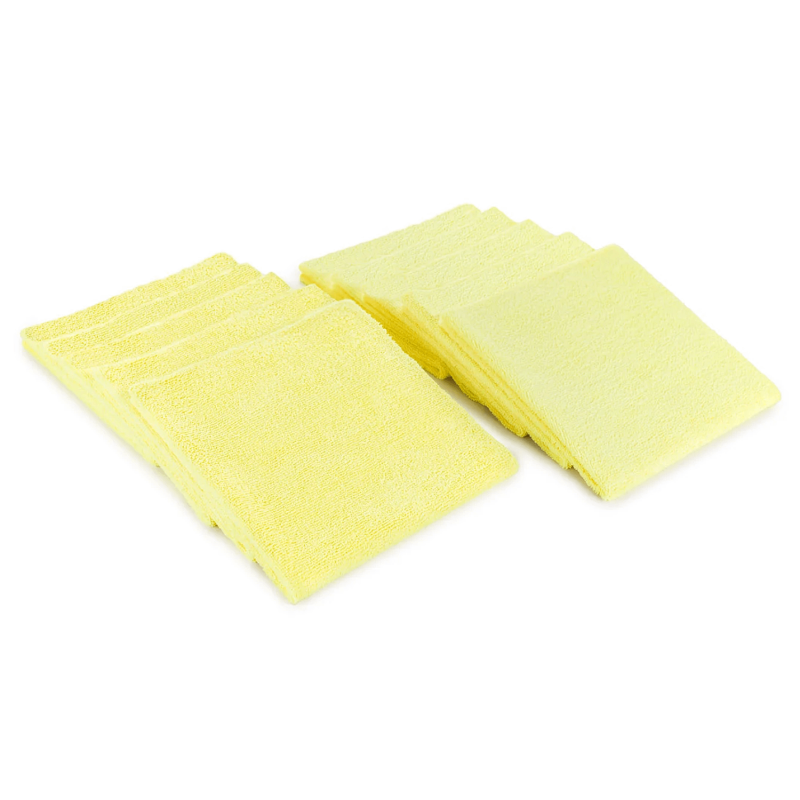 Универсальная микрофибра The Rag Company Edgeless 300 Yellow, 40x40 см