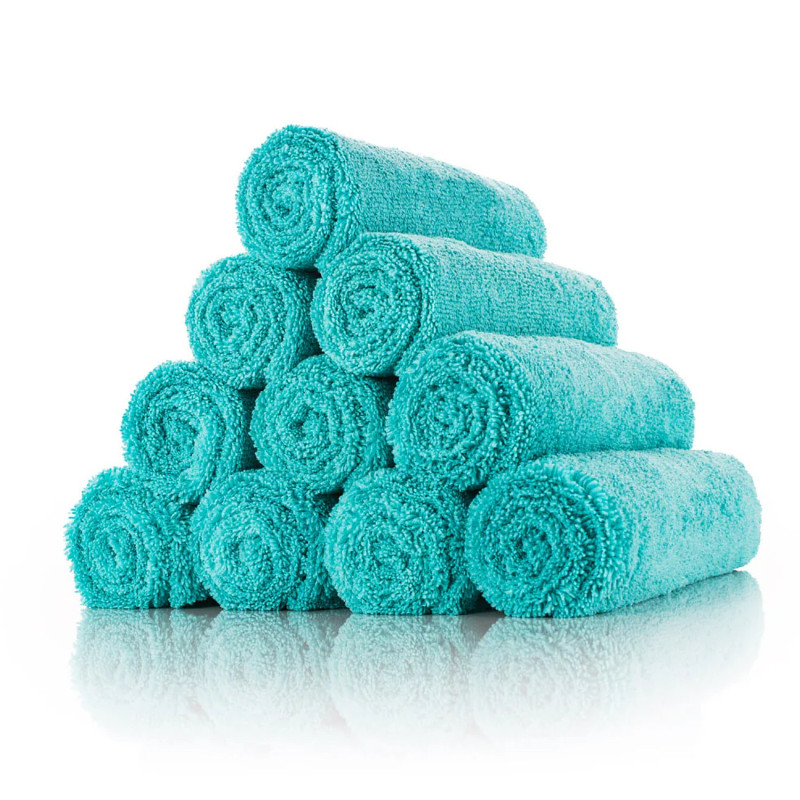 Універсальна мікрофібра The Rag Company Creature Edgeless Teal, 40x40 см