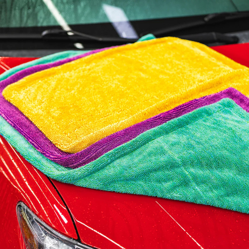 Рушник для сушіння авто The Rag Company Colorburst Solar Flare, 64x91 см