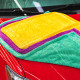 Рушник для сушіння авто The Rag Company Colorburst Solar Flare, 64x91 см