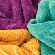 Рушник для сушіння авто The Rag Company Colorburst Solar Flare, 64x91 см